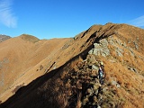 A sx il Poggio Croce , in alto a dx il Monte Cerano